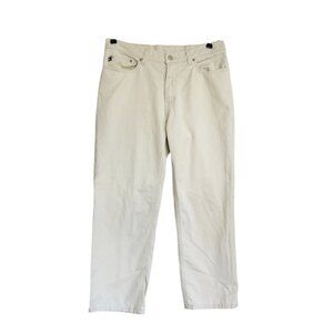 Polo Ralph Lauren Women's Cropped Saturday Jean in Cream - Sz 10